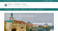 Desktop Screenshot of health-conscious-travel.com